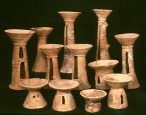 Chalices from the Chalcolithic period excavated at Peki'in cave