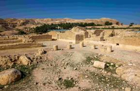  A Hasmonean castle near Jericho in the Judean Desert. (photo credit: MARC ISRAEL SELLEM)