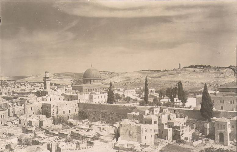 Old-City-Jerusalem-Temple-Mount-post-1910